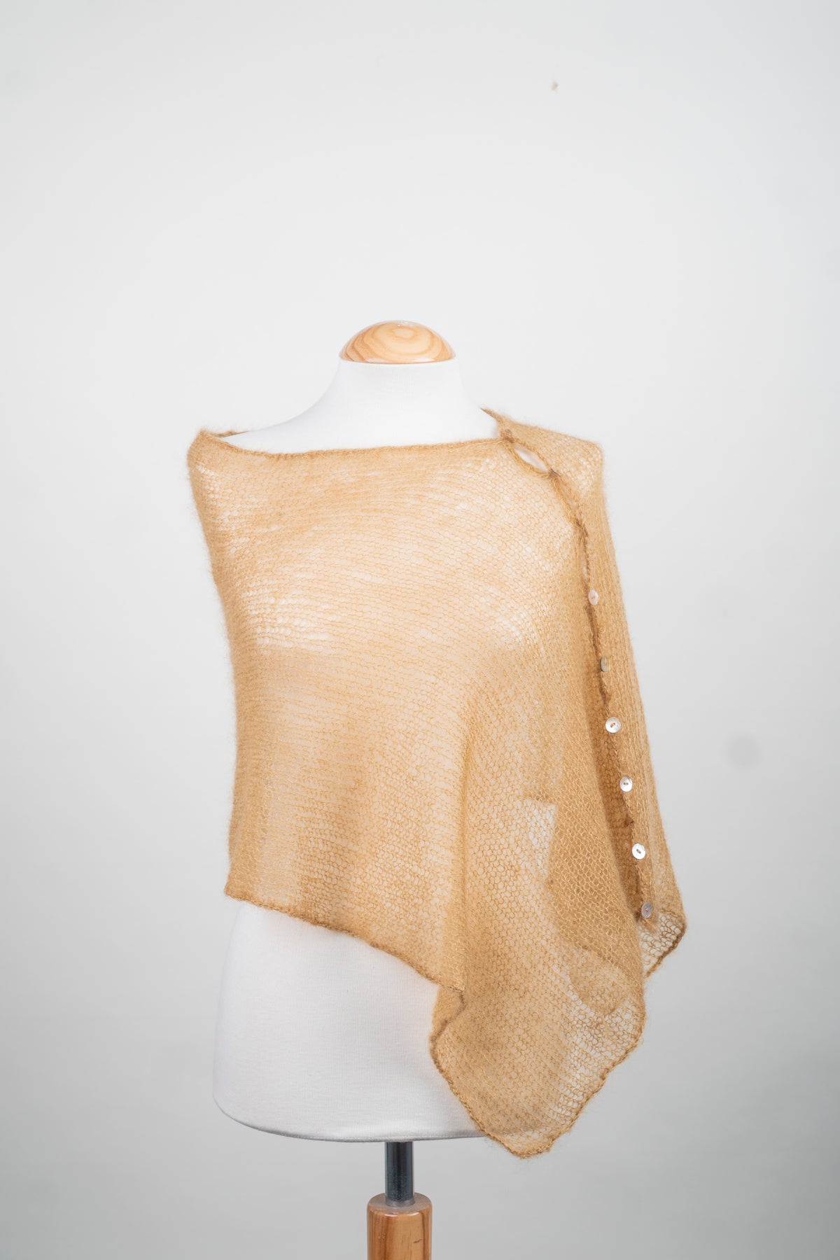 Mohair Poncho