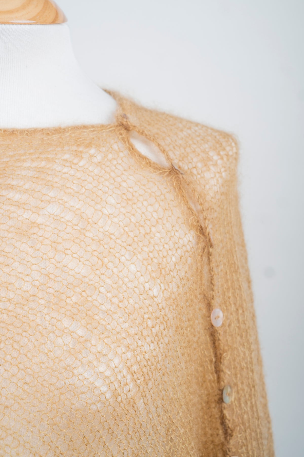 Mohair Poncho