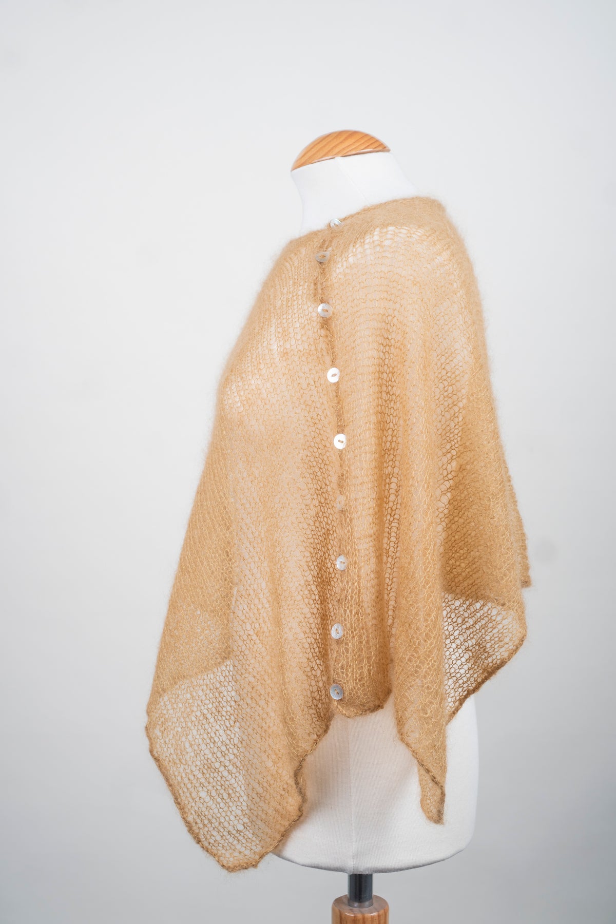Mohair Poncho