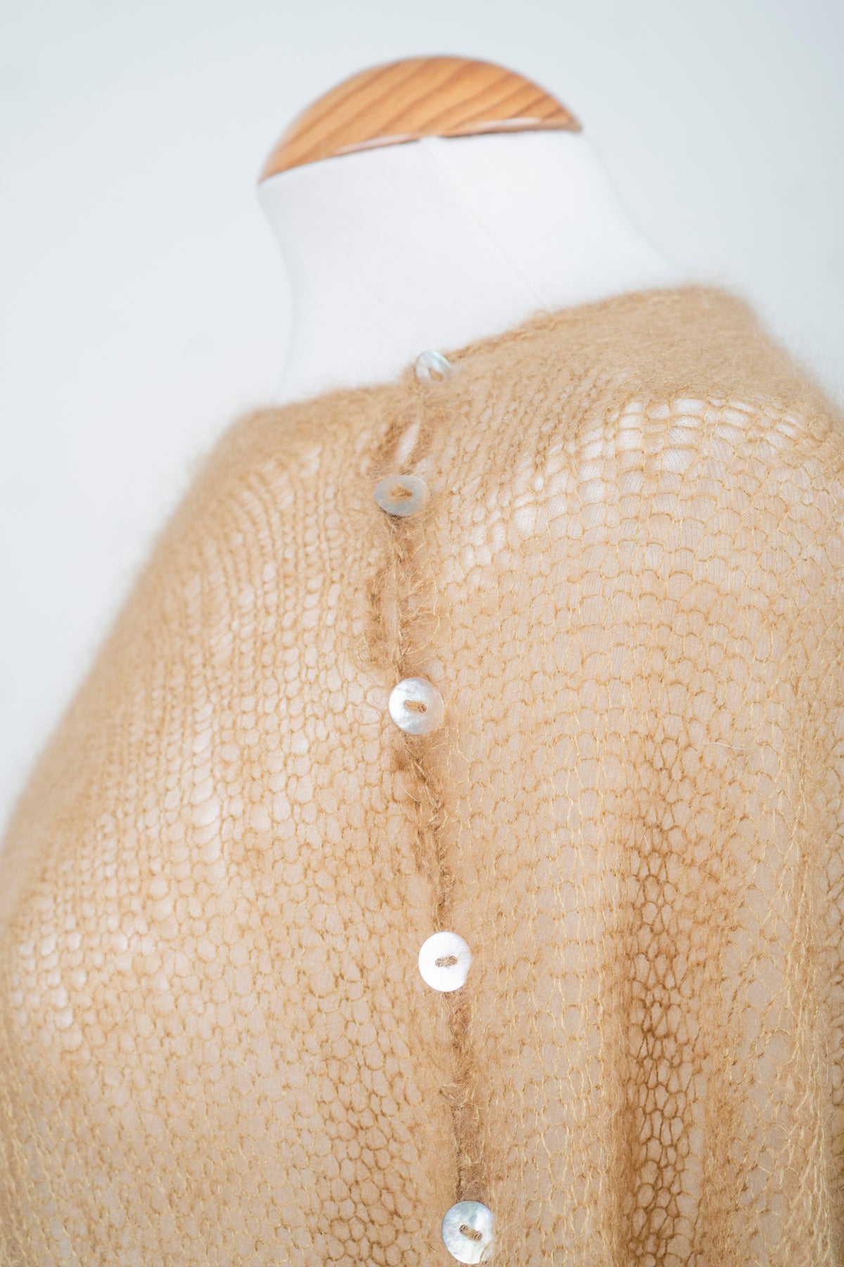 Mohair Poncho