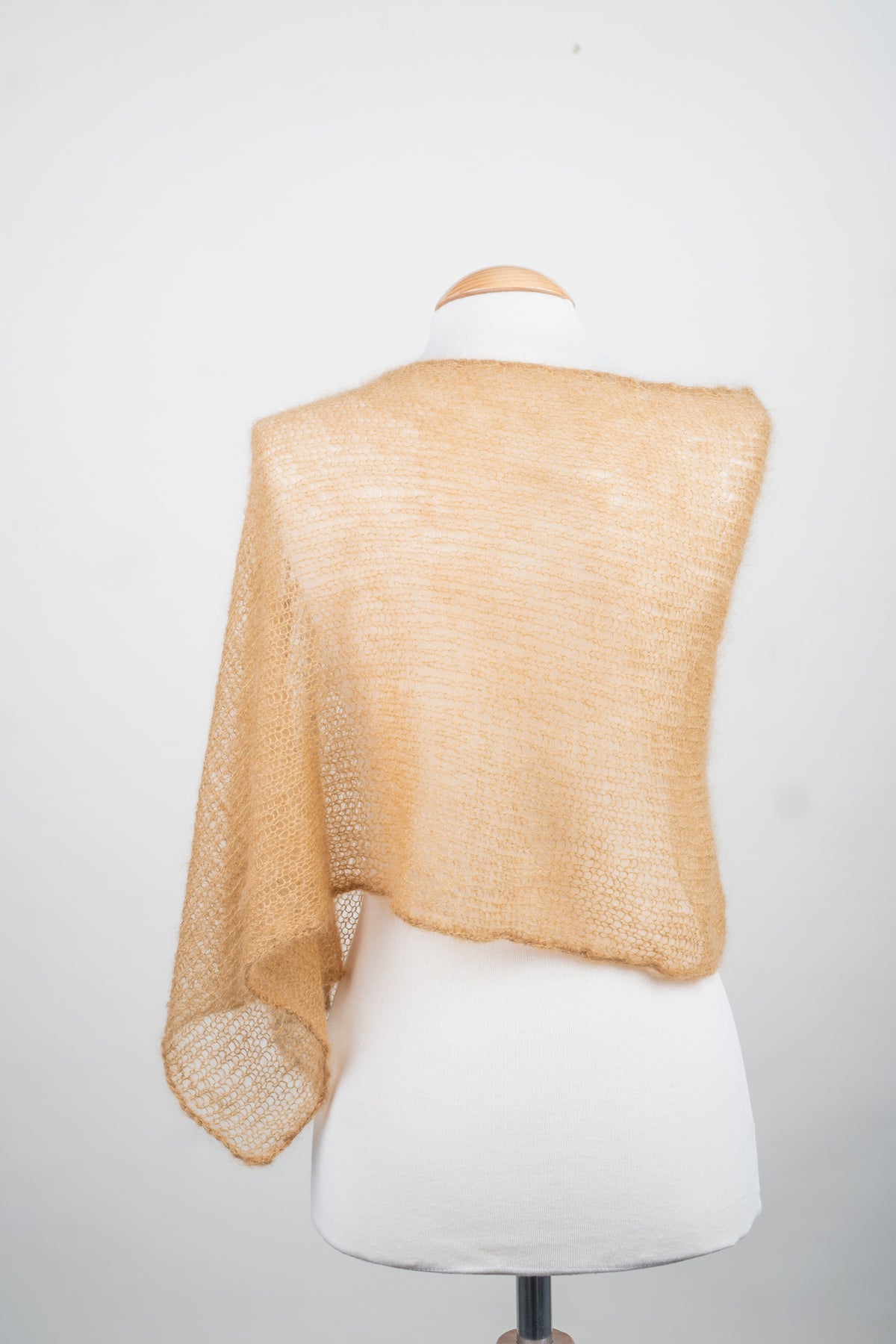 Mohair Poncho